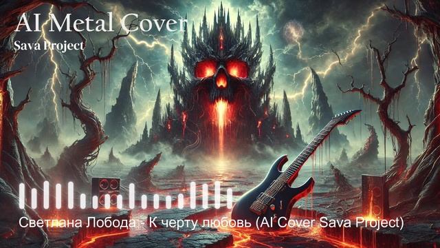 Светлана Лобода - К черту любовь (AI Metal Cover Sava Project)