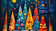 Drawing with yarn and plasticine .mp4