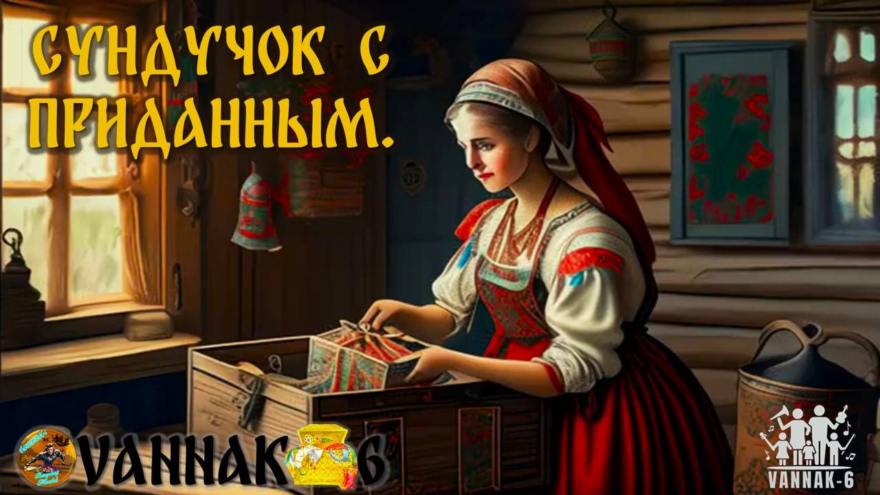 Сундучок с приданным.