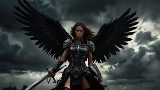 y2mate.com - War of Angels Part 1 Musicvideo Female Gothic AI Metal By DRO in 2024_360p