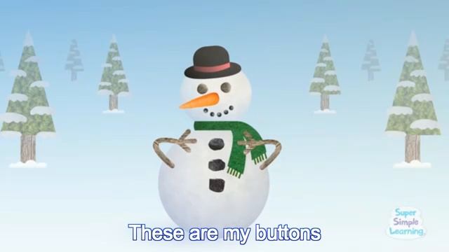 I'm Little Snowman with lyrics English learning for kids