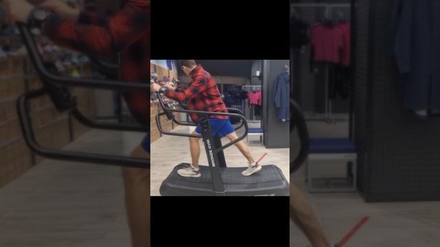 Использование механической дорожки