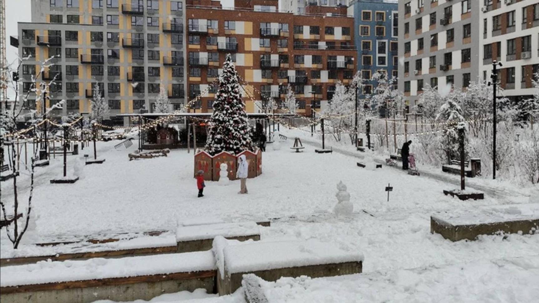 «Роскосмос» показал снимок циклона, накрывшего Москву