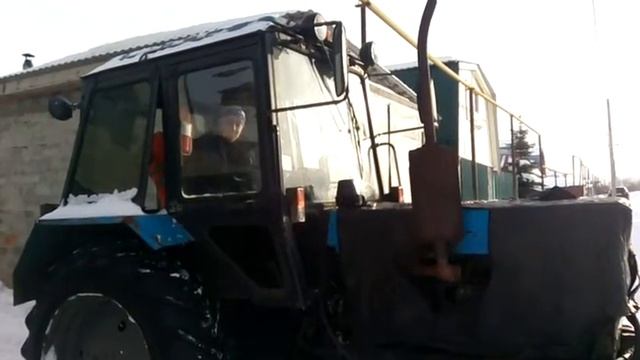 Уборка снега 1 часть|Snow cleaning 1 part