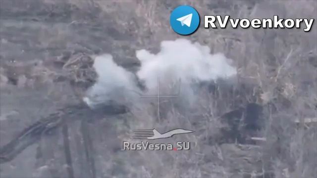 68 полк совершил успешный накат на всушные позиции у Курахово