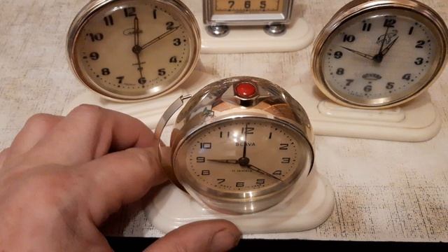 Будильники Слава после ремонта