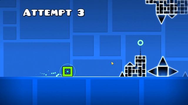 Я сыграл в GEOMETRY DASH 1.0 И увидел....