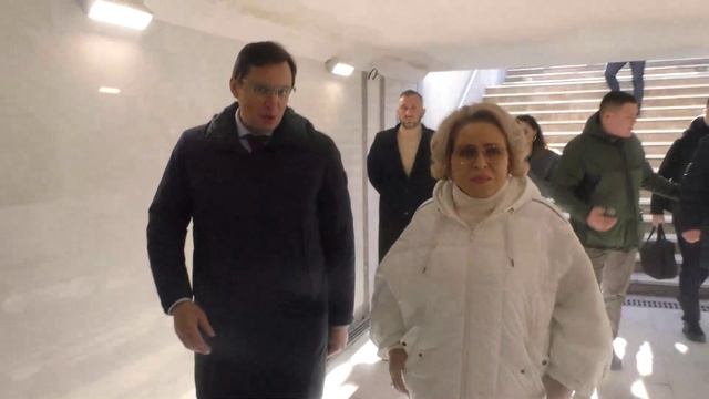 Председатель Совета Федерации Валентина Матвиенко ознакомилась со строительством социальных объектов