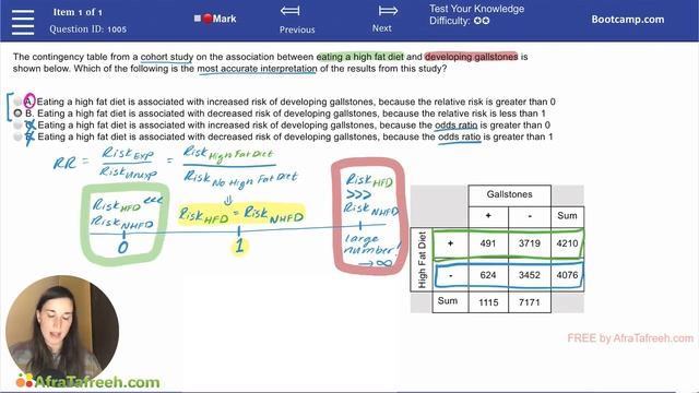 4.8 Odds Ratio and Relative Risk Practice Question 2 atf