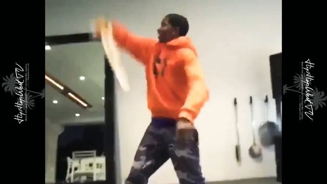 Diddys kids doing the Harlem Shake to a new Camron joint