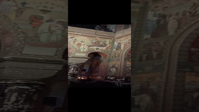 В Соборе Пантелеимона Целителя Новоафонского монастыря