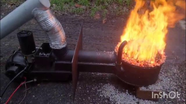 Ретортная горелка на пеллетах 50 кВт