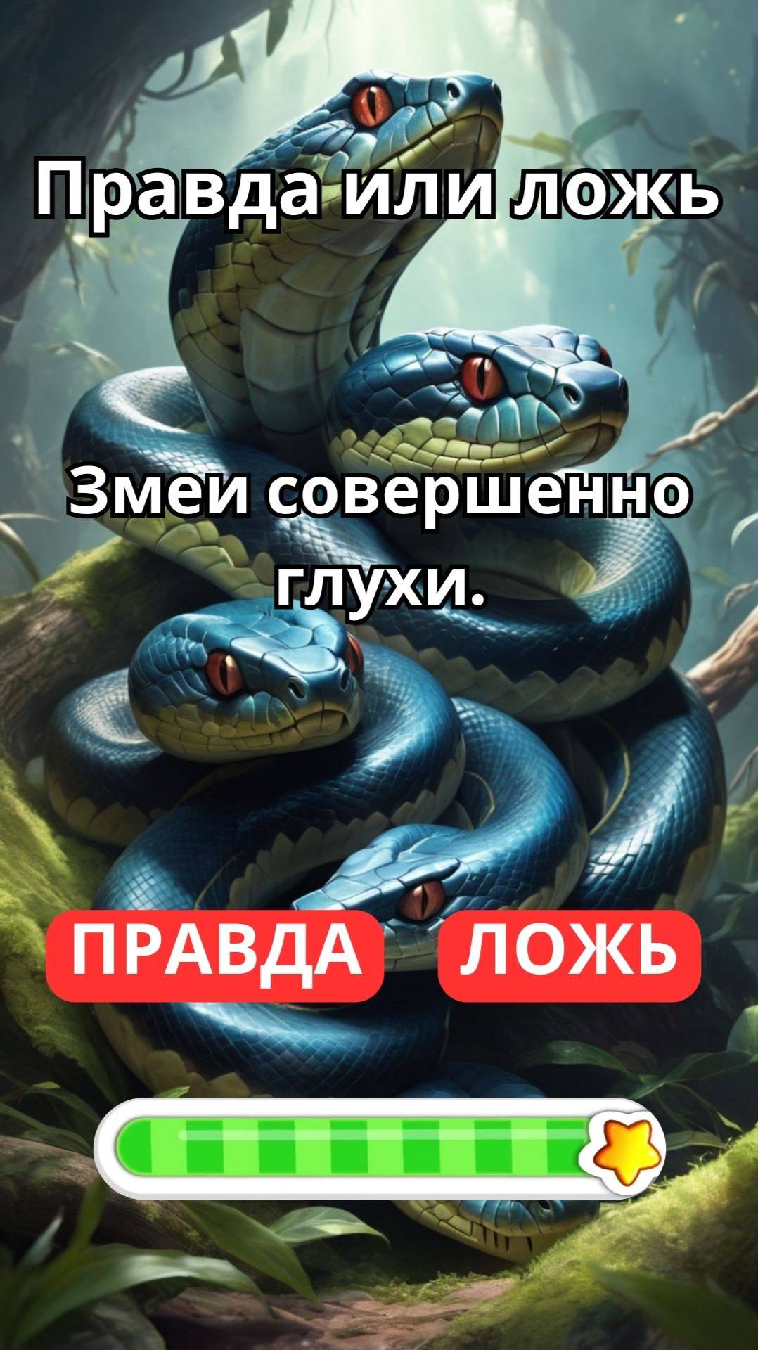 Правда или ложь: Удивительные факты о змеях!
