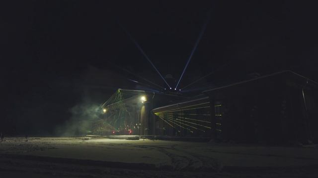 Spilve Light Show 2021 - Airport "Spilve" in Riga, Latvia [4K]