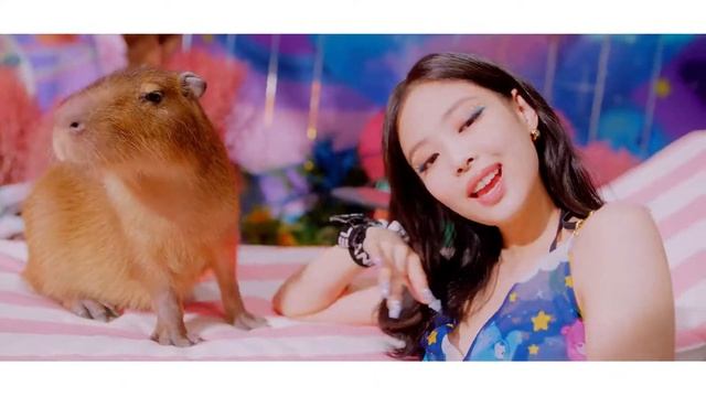 Blackpink selena gomes-ice gream