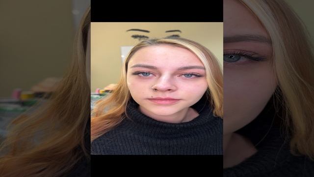Реснички L 12, эффект лисички