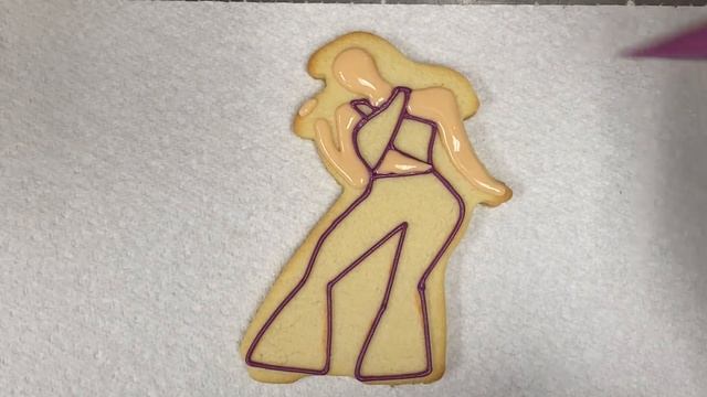 Selena - Galleta inspirada en Selena Selena inspired cookie