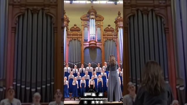 Моя Россия - хор Московские колокольчики. #гнесинские_музыканты #music #творчество #choir #музыкант