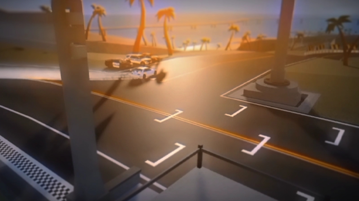 /Car crushers 2 Roblox/ Police chase edit