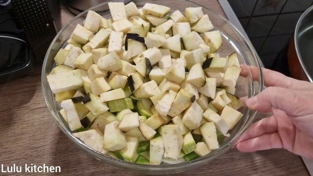 صينية خضار بالفرن مع اللحم طعمها خرافي😋 | leckere Gemüse-Fleisch Pfanne im Ofen