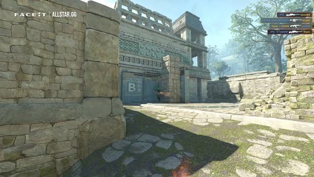 CS2. FaceIT. Ancient. 4 KILLS:WIN