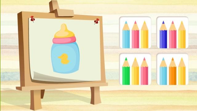 Карандаши Игры для Малышей Детские
