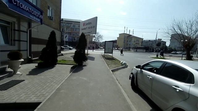 Walking Kaspiysk. From Khalilova Street to Lenin Street (April 1, 2021)