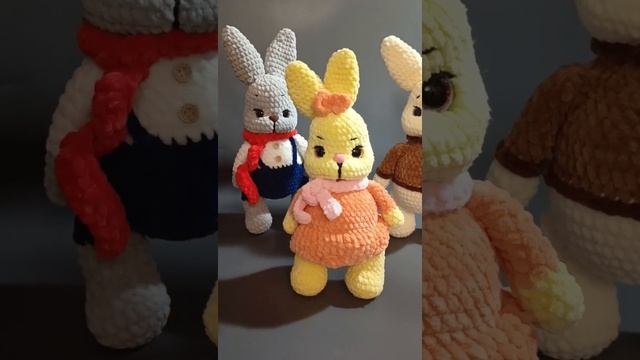 вязаные игрушки крючком