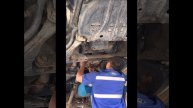 เปลี่ยนน้ำมันเกียร์ Mazda BT-50 pro เครื่อง 2.2