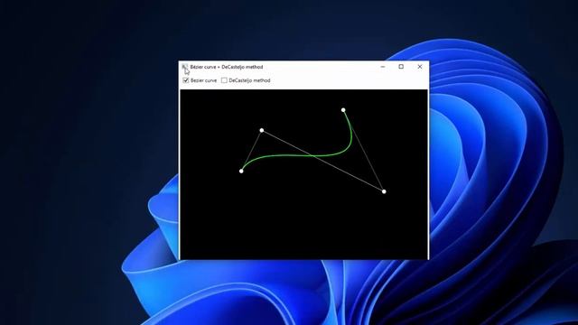 GRAPHICS. Bezier curves
