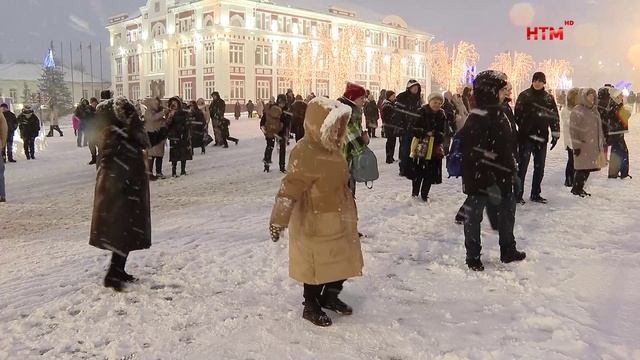 Новый год на Советской площади