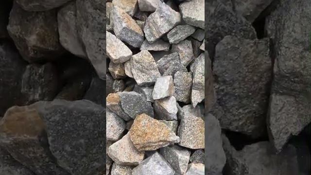 Златолит серебристый декоративный щебень