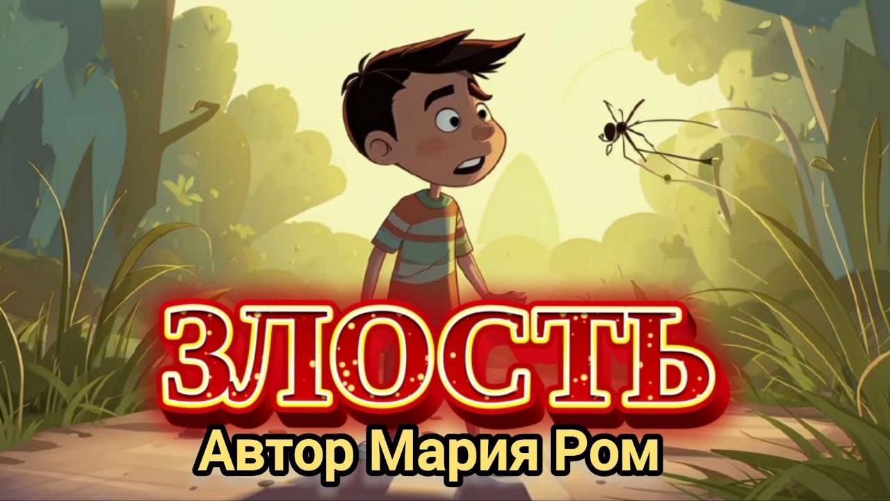 ЗЛОСТЬ . Автор Мария Ром. Стихотворение для детей #стих #стихи #детям #детскиестихи
