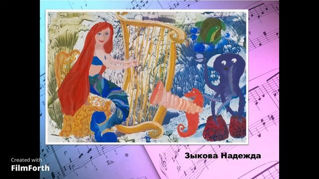 МБОУ ДО _ПДШИ_ Выставка Вдохновение музыкой