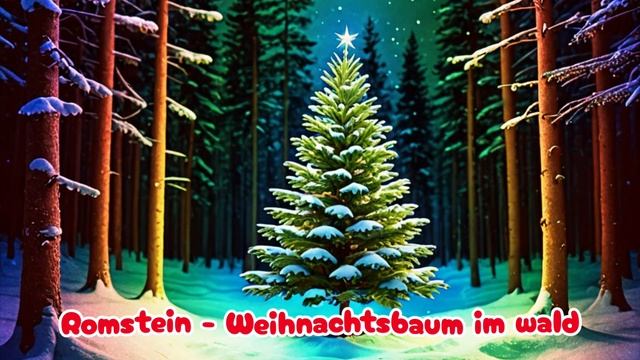 ROMSTEIN - WEIHNACHTSBAUM IM WALD