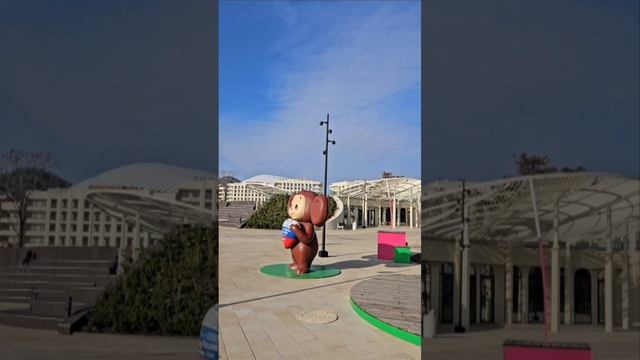 зимой в Сочи Сириус Чёрное море