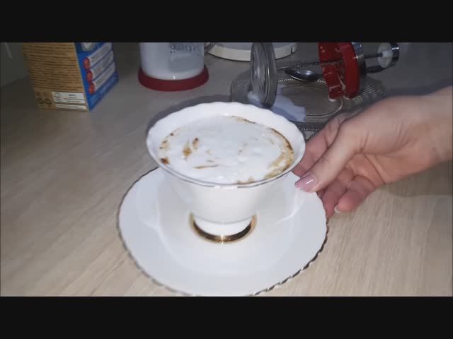 Кофе с пенкой как в кофейне