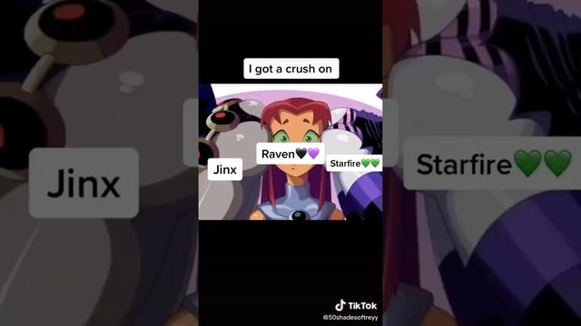 jinx  raven or starfire