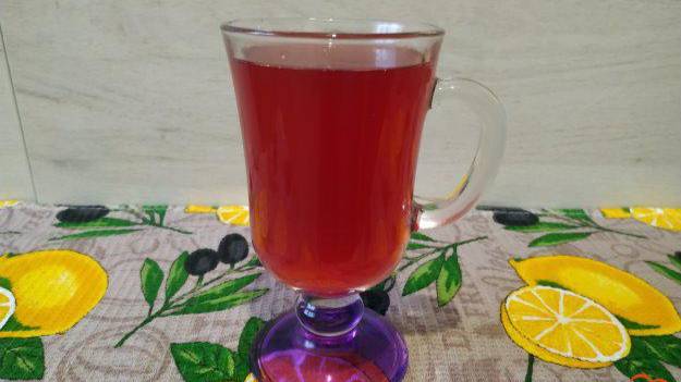 Глинтвейн с лимоном и имбирём