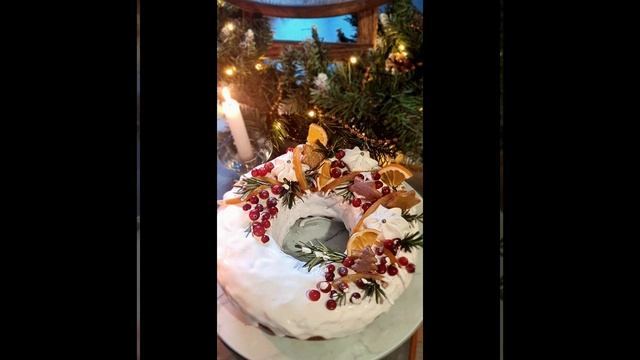 Рождественский кекс