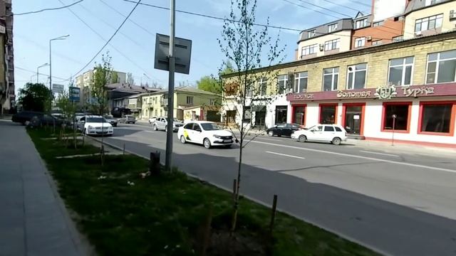 Walking Makhachkala. From Abubakarov Street to Tashkentskaya Street (April 18, 2021)