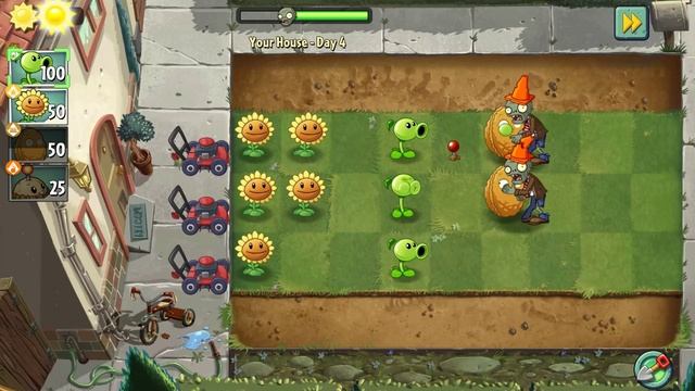 Plants vs Zombies 2025 DAY 4 | Растения против Зомби 2025 ДЕНЬ 4