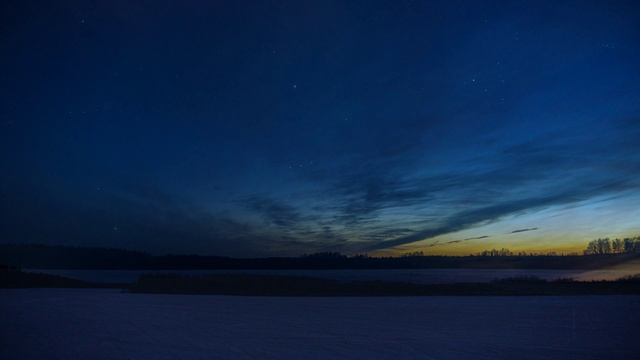 Ночные пейзажи. Слайд-шоу.