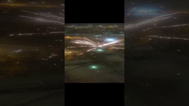 смотрю с высотки на салют