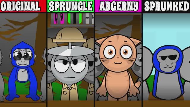 Incredibox - БАНАНА против Sprungle Banana против Abgerny Banana против Sprunked Banana