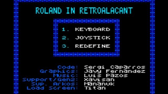 ROLAND IN RETROALACANT (2024) Amstrad CPC