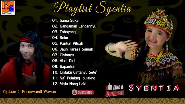 Playlist Lagu Dayak Spesial Syentia (Official Audio)