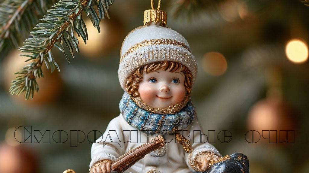 Волшебные елочные игрушки часть 2