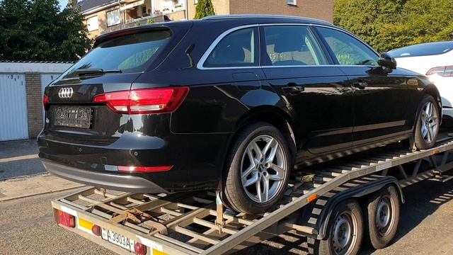 Audi A4 2.0 TDI Avant S-Line 2018 года едет из Германии в Беларусь!