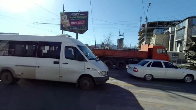 Walking Makhachkala. Akushinsky Avenue (February 10, 2021) part 2